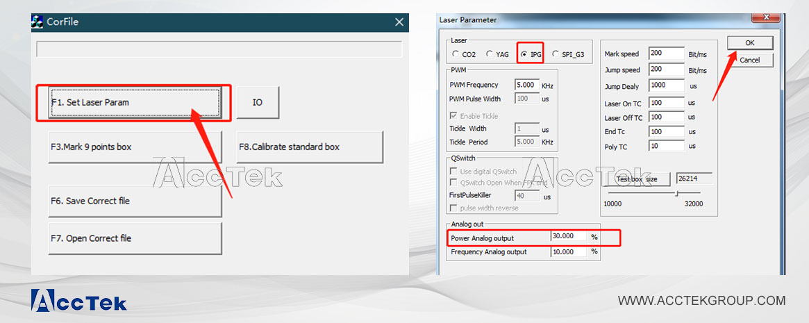 激光打標機參數(shù)設(shè)置 激光打標機參數(shù)設(shè)置